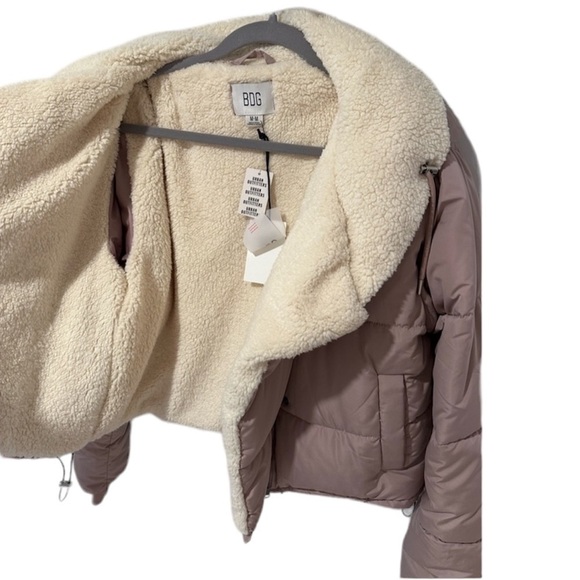 BDG Urban Outfitters Wool Lined Down Puffer Jacket - Picture 8 of 9